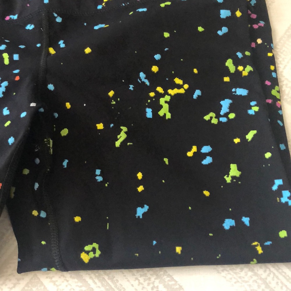 Black Line by Noli Black w Color Confetti Leggings - Picture 5 of 7